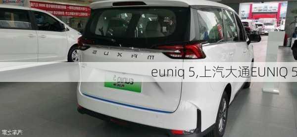 euniq 5,上汽大通EUNIQ 5