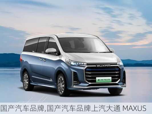 国产汽车品牌,国产汽车品牌上汽大通 MAXUS