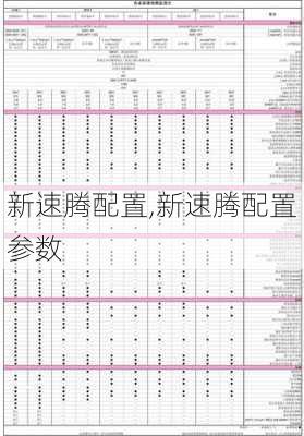 新速腾配置,新速腾配置参数