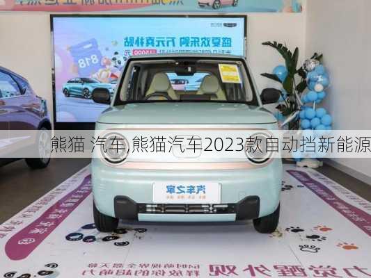 熊猫 汽车,熊猫汽车2023款自动挡新能源