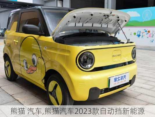 熊猫 汽车,熊猫汽车2023款自动挡新能源