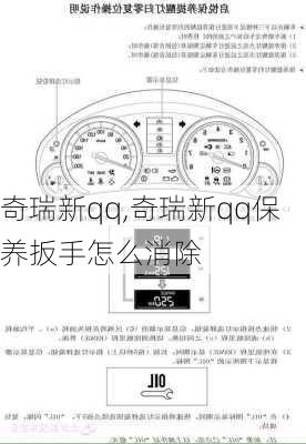 奇瑞新qq,奇瑞新qq保养扳手怎么消除