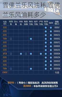 雪佛兰乐风油耗,雪佛兰乐风油耗多少