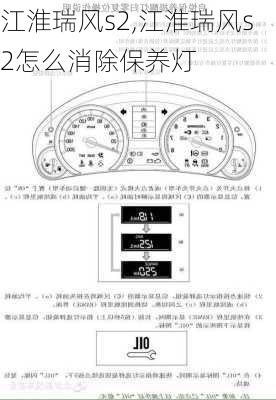 江淮瑞风s2,江淮瑞风s2怎么消除保养灯