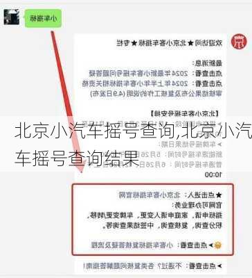 北京小汽车摇号查询,北京小汽车摇号查询结果