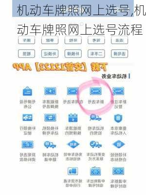 机动车牌照网上选号,机动车牌照网上选号流程
