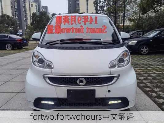 fortwo,fortwohours中文翻译