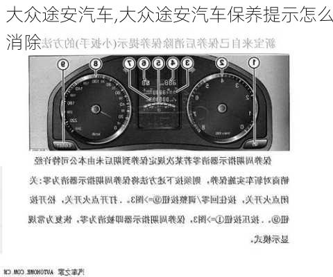 大众途安汽车,大众途安汽车保养提示怎么消除