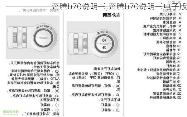 奔腾b70说明书,奔腾b70说明书电子版