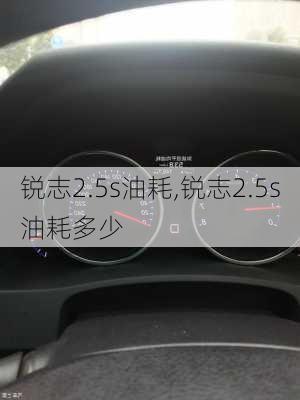 锐志2.5s油耗,锐志2.5s油耗多少