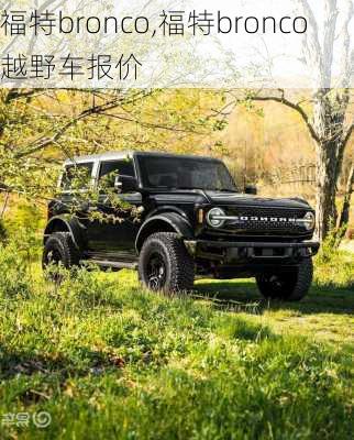 福特bronco,福特bronco越野车报价