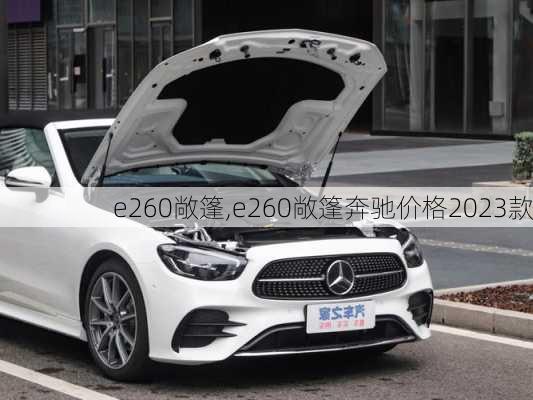 e260敞篷,e260敞篷奔驰价格2023款