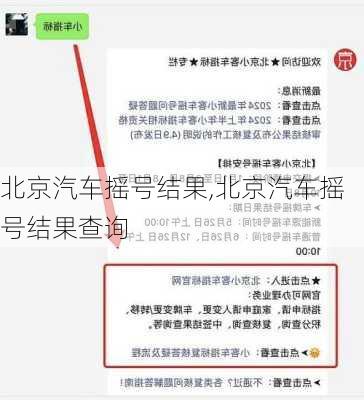 北京汽车摇号结果,北京汽车摇号结果查询