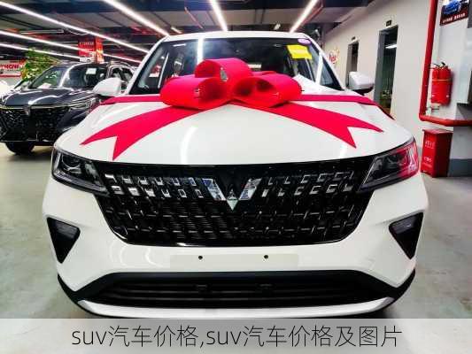 suv汽车价格,suv汽车价格及图片