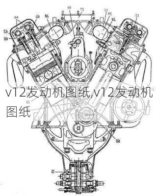 v12发动机图纸,v12发动机 图纸