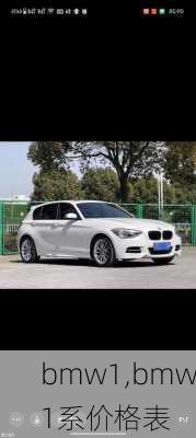 bmw1,bmw1系价格表