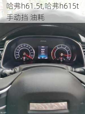 哈弗h61.5t,哈弗h615t手动挡 油耗