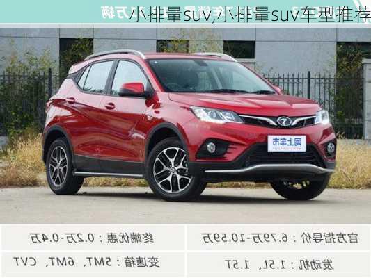 小排量suv,小排量suv车型推荐