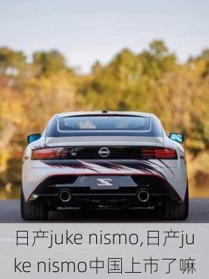 日产juke nismo,日产juke nismo中国上市了嘛