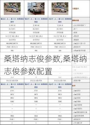 桑塔纳志俊参数,桑塔纳志俊参数配置