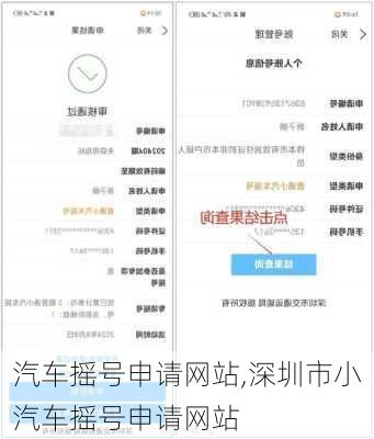 汽车摇号申请网站,深圳市小汽车摇号申请网站