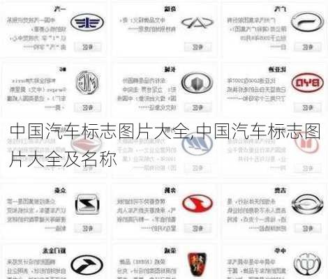 中国汽车标志图片大全,中国汽车标志图片大全及名称