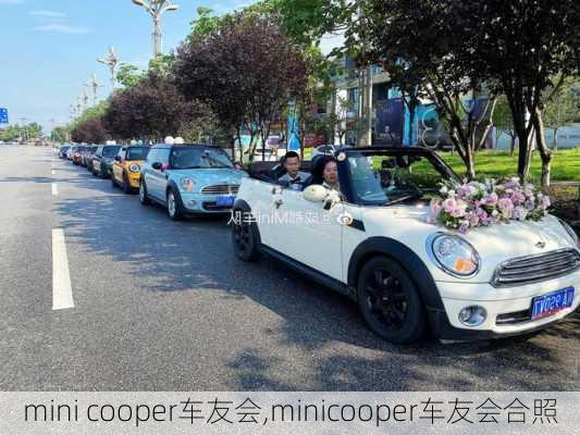 mini cooper车友会,minicooper车友会合照