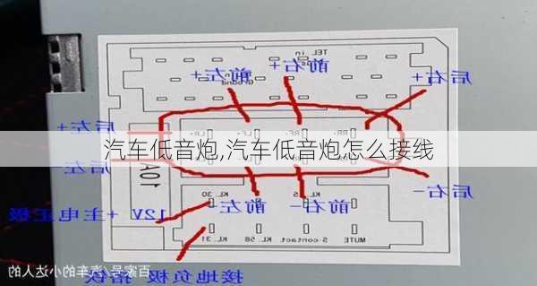 汽车低音炮,汽车低音炮怎么接线