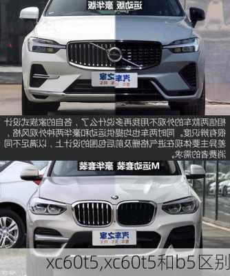 xc60t5,xc60t5和b5区别