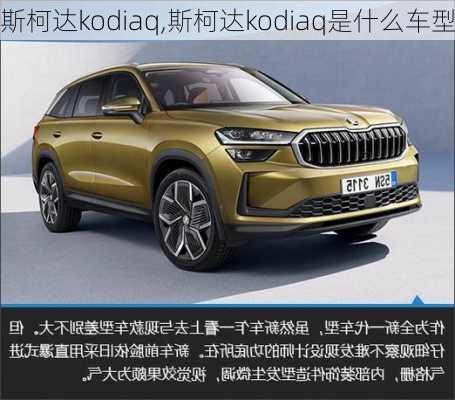 斯柯达kodiaq,斯柯达kodiaq是什么车型