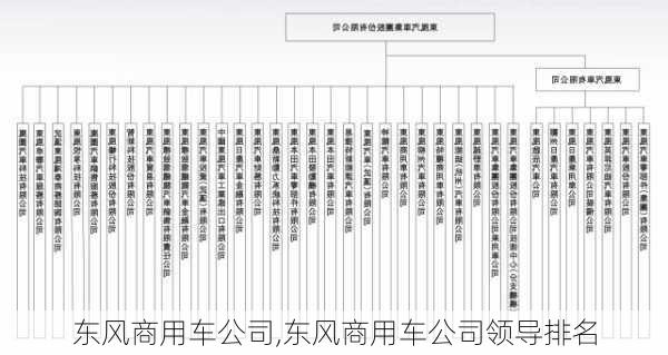 东风商用车公司,东风商用车公司领导排名