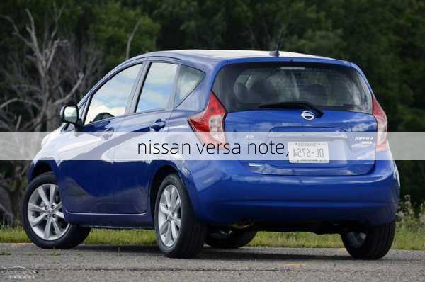 nissan versa note,