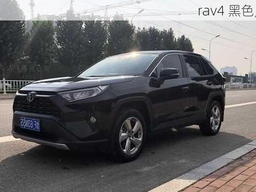 rav4 黑色,