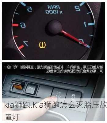 kia狮跑,Kia狮跑怎么灭胎压故障灯