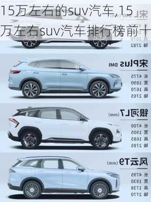 15万左右的suv汽车,15万左右suv汽车排行榜前十名