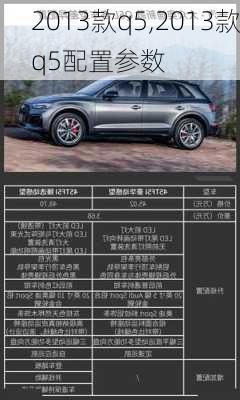 2013款q5,2013款q5配置参数