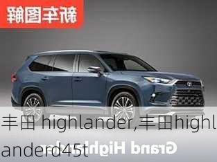 丰田 highlander,丰田highlanderd45t