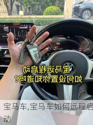 宝马车,宝马车如何远程启动